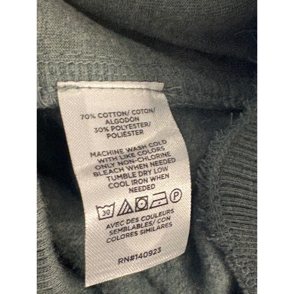 Lou & Grey Elite Fleece Wide Leg Sweatpants Sage Green Heathered Medium - Picture 5 of 5